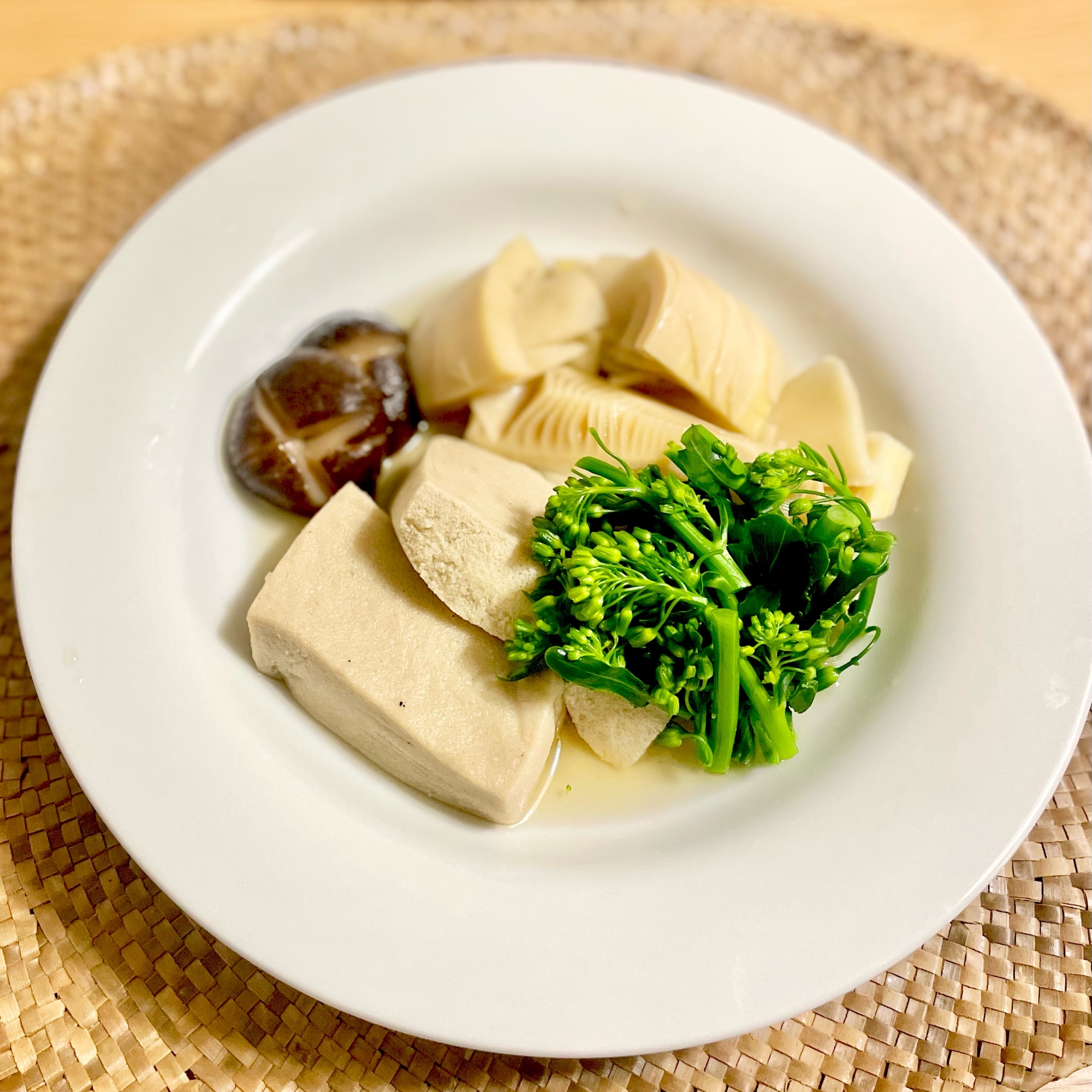 高野豆腐と野菜の含め煮