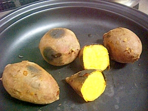 タジン鍋でできる＾＾安納芋の焼き芋