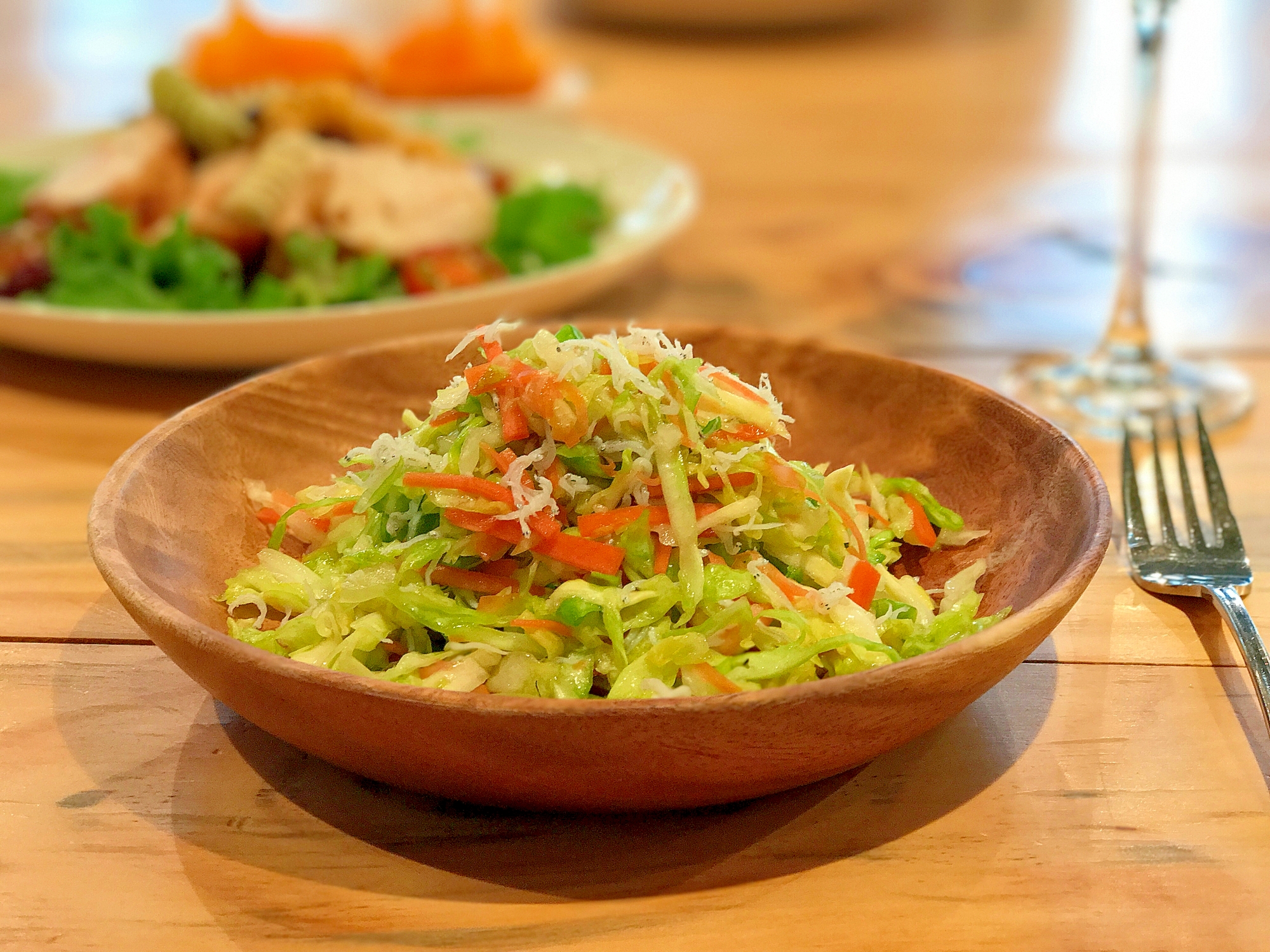 春キャベツとちりめんじゃこのナムル