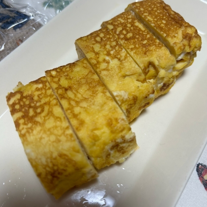 甘くない★だし巻き卵