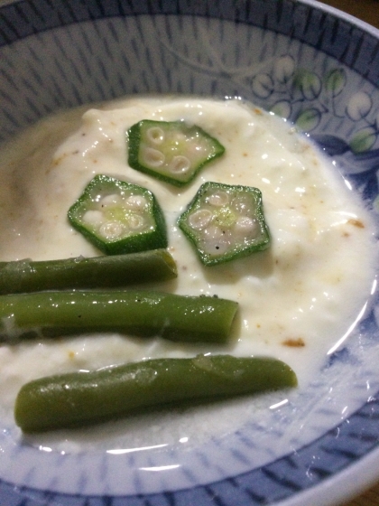 きゅうりの漬物とオクラ♪納豆