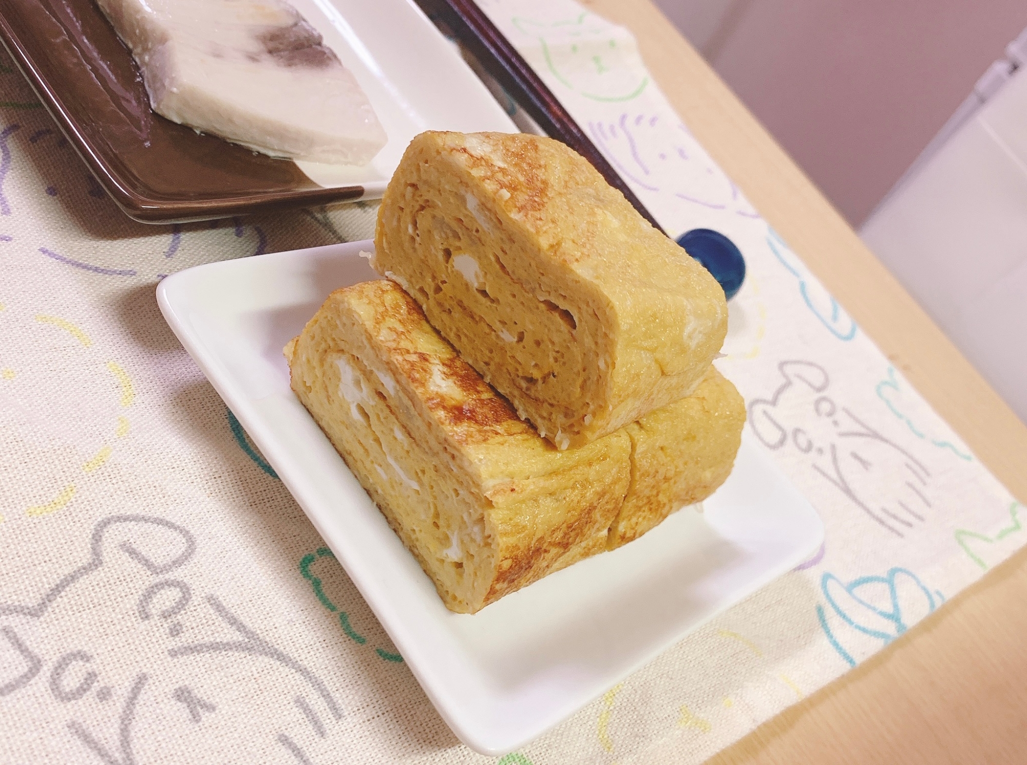 長芋の卵焼き