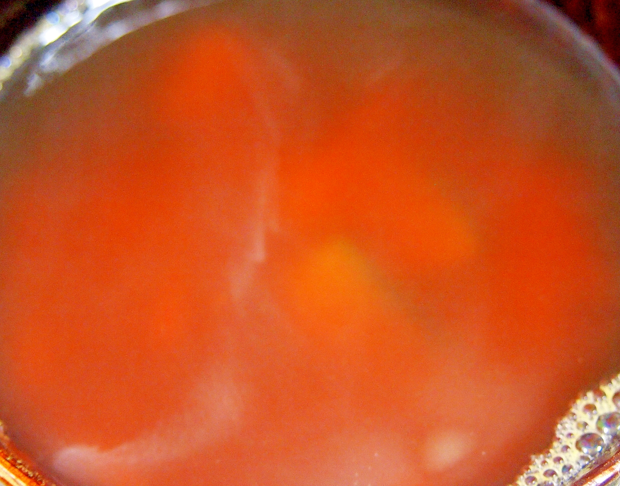 あまーい！にんじんとかぼちゃの味噌汁