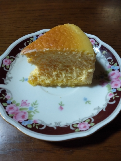 【生クリーム不使用】しっとりスフレチーズケーキ