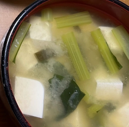 豆腐の味噌汁