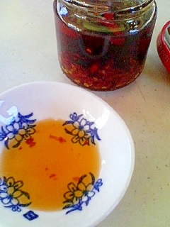 加熱しないで作るラー油