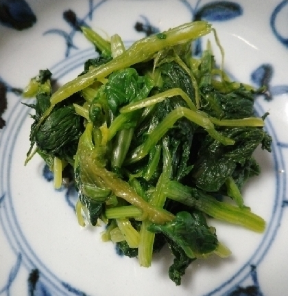 冷凍ほうれん草を使って★ほうれん草炒め