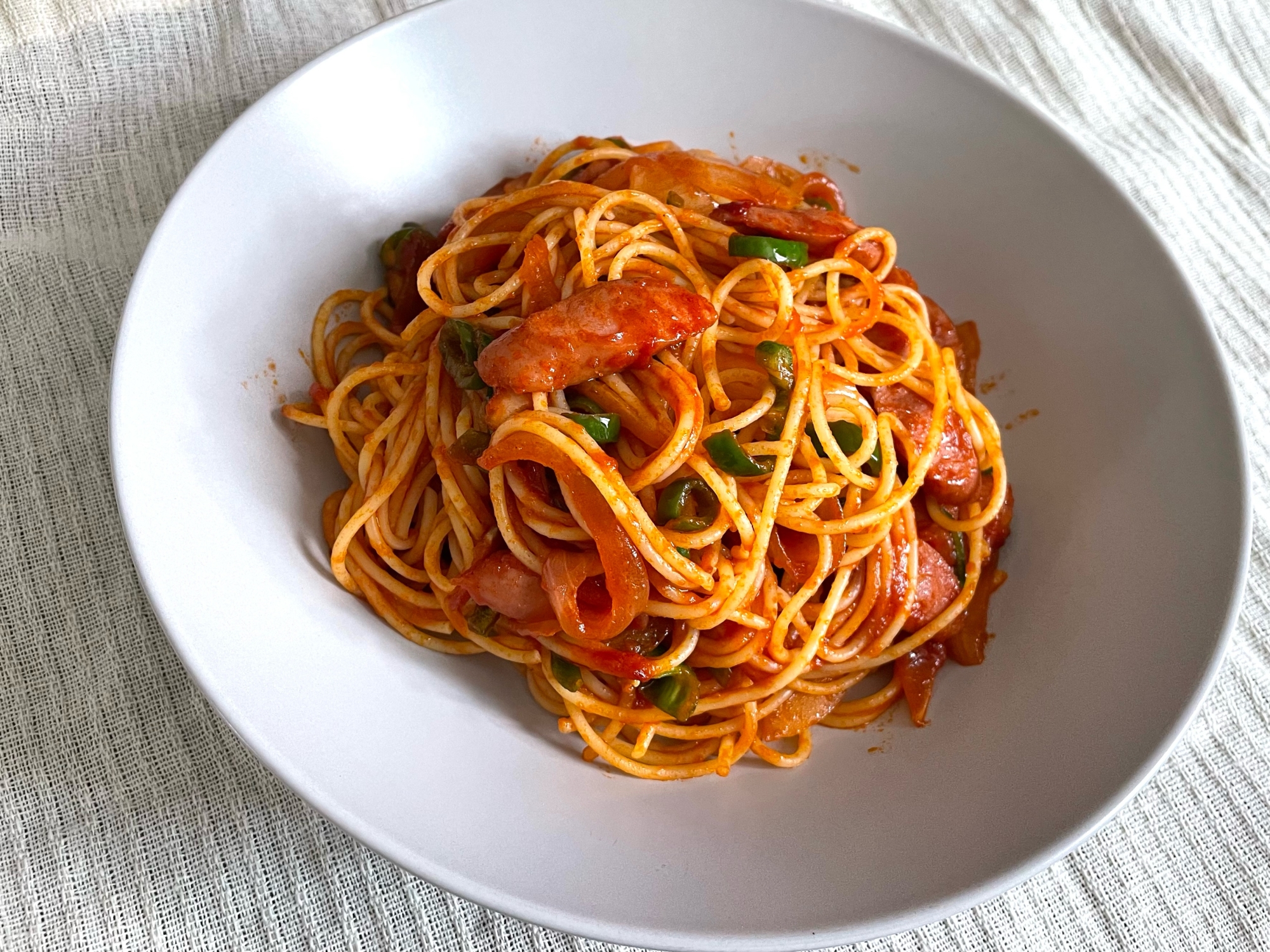 おうちで洋食屋さんのナポリタン