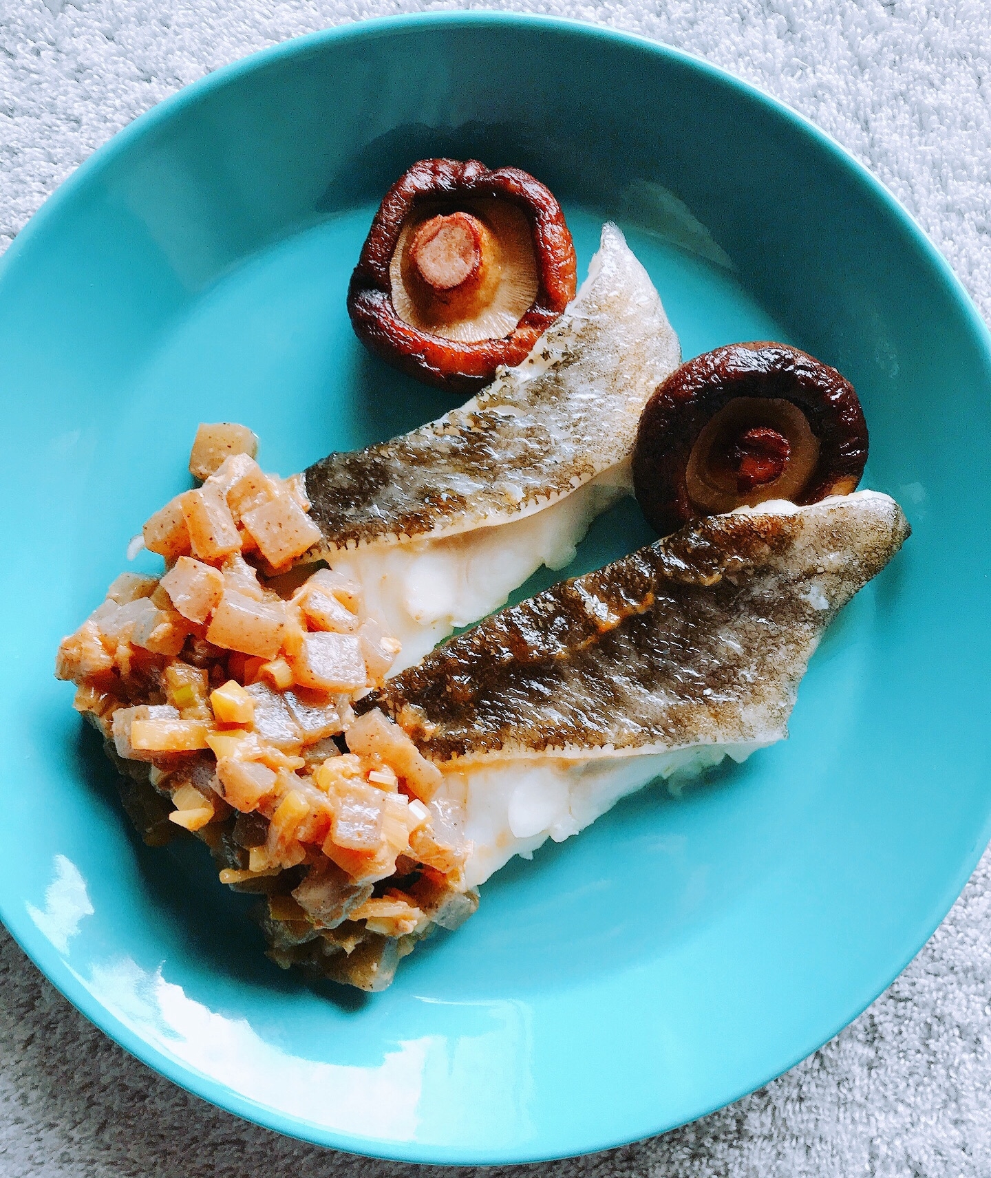 低カロリー＆体スッキリ！鱈のこんにゃく味噌ソース♡