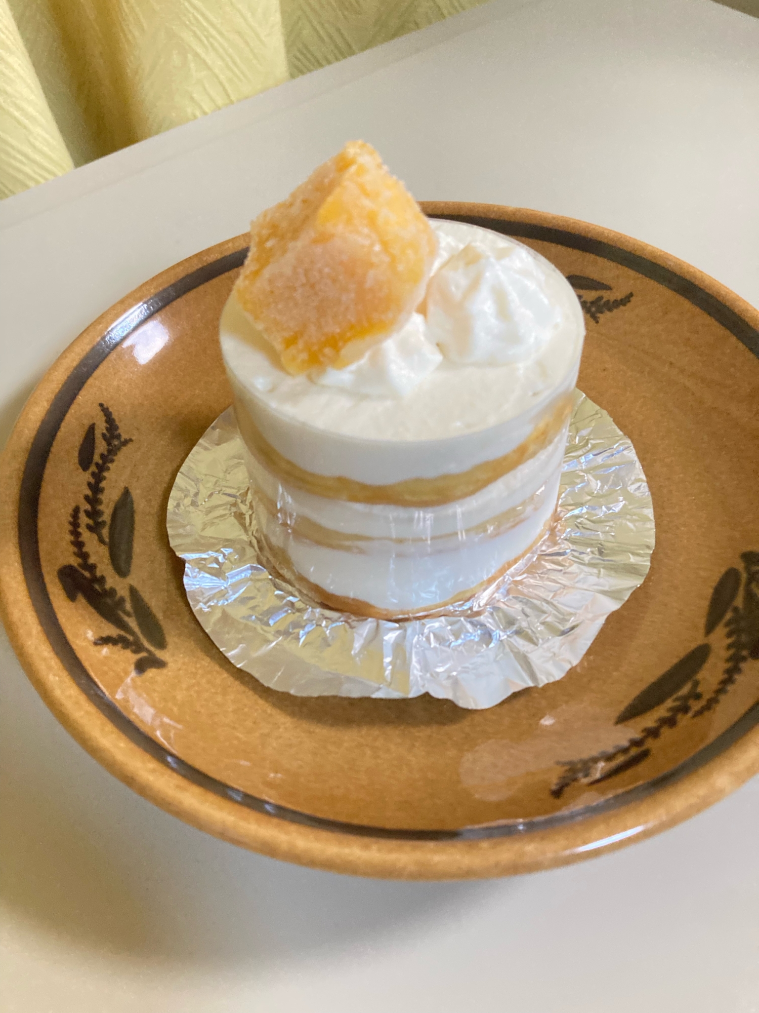 記念日に！レモンクリームプチケーキ