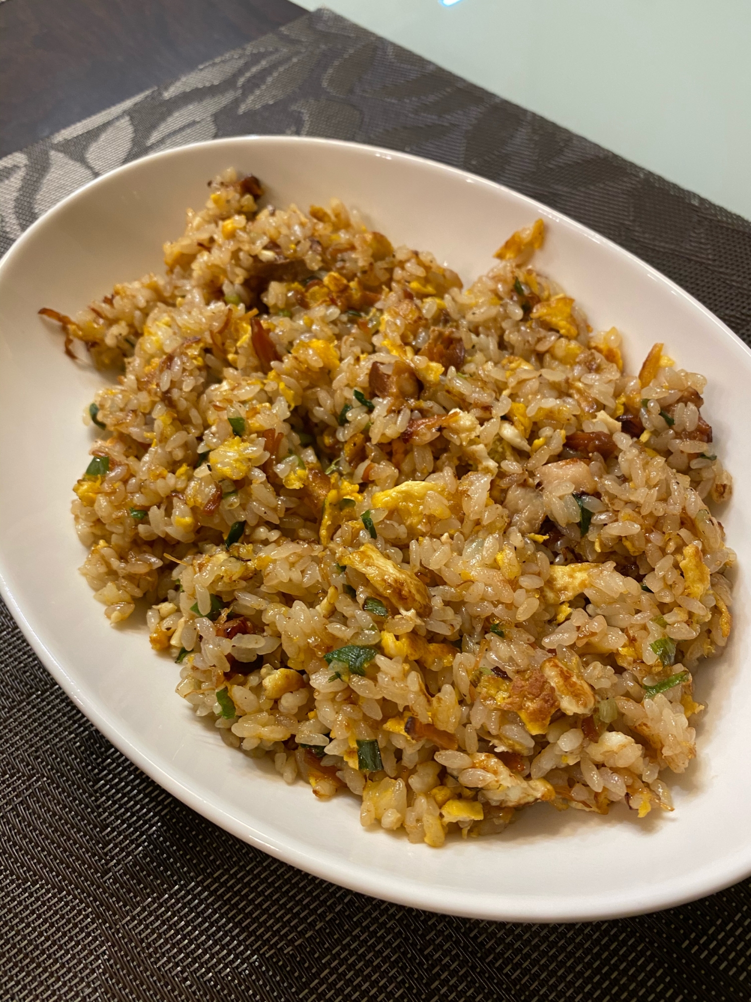 市販の角煮で！角煮チャーハン！