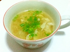 大根おろしの中華スープ