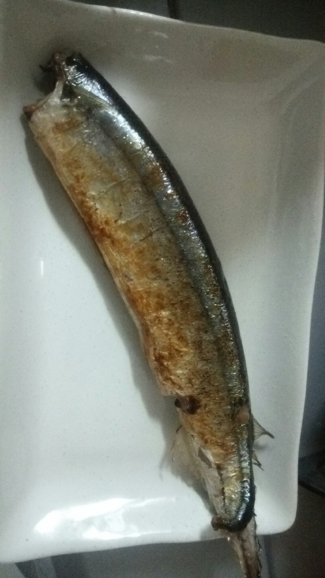 秋刀魚のフライパン焼き