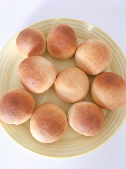 ホームベーカリーなしでもパン作れて嬉しい(^^)おいしかったです！