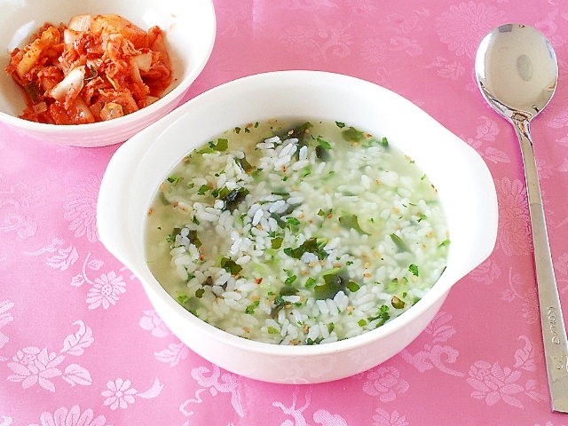 韓国おかゆに思いを馳せて 日本文化ふりかけ雑炊 レシピ 作り方 By 花種蒔く 楽天レシピ
