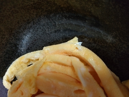 レンジでたったの１分☆薄焼き錦糸卵
