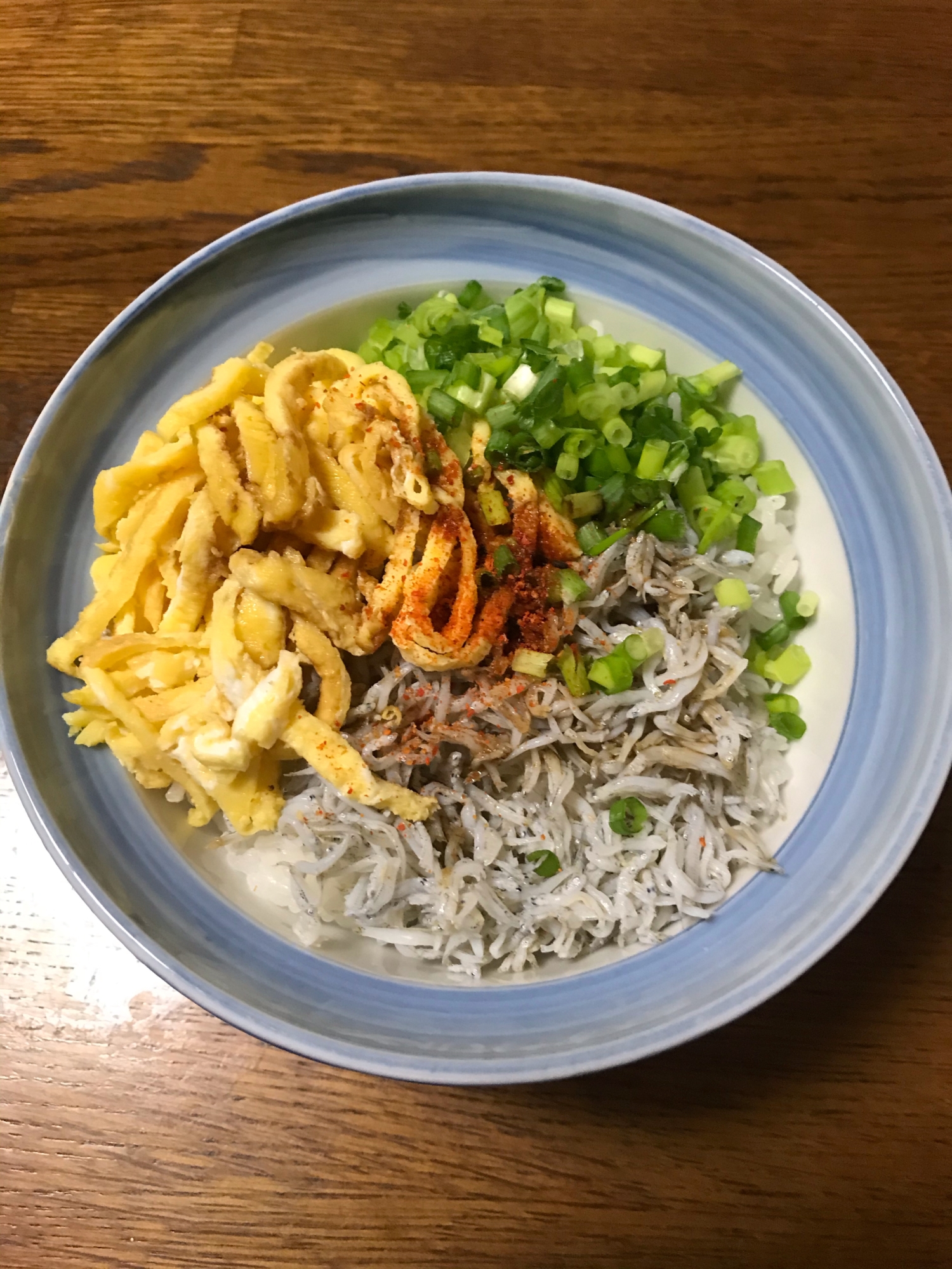 シラス&錦糸卵丼