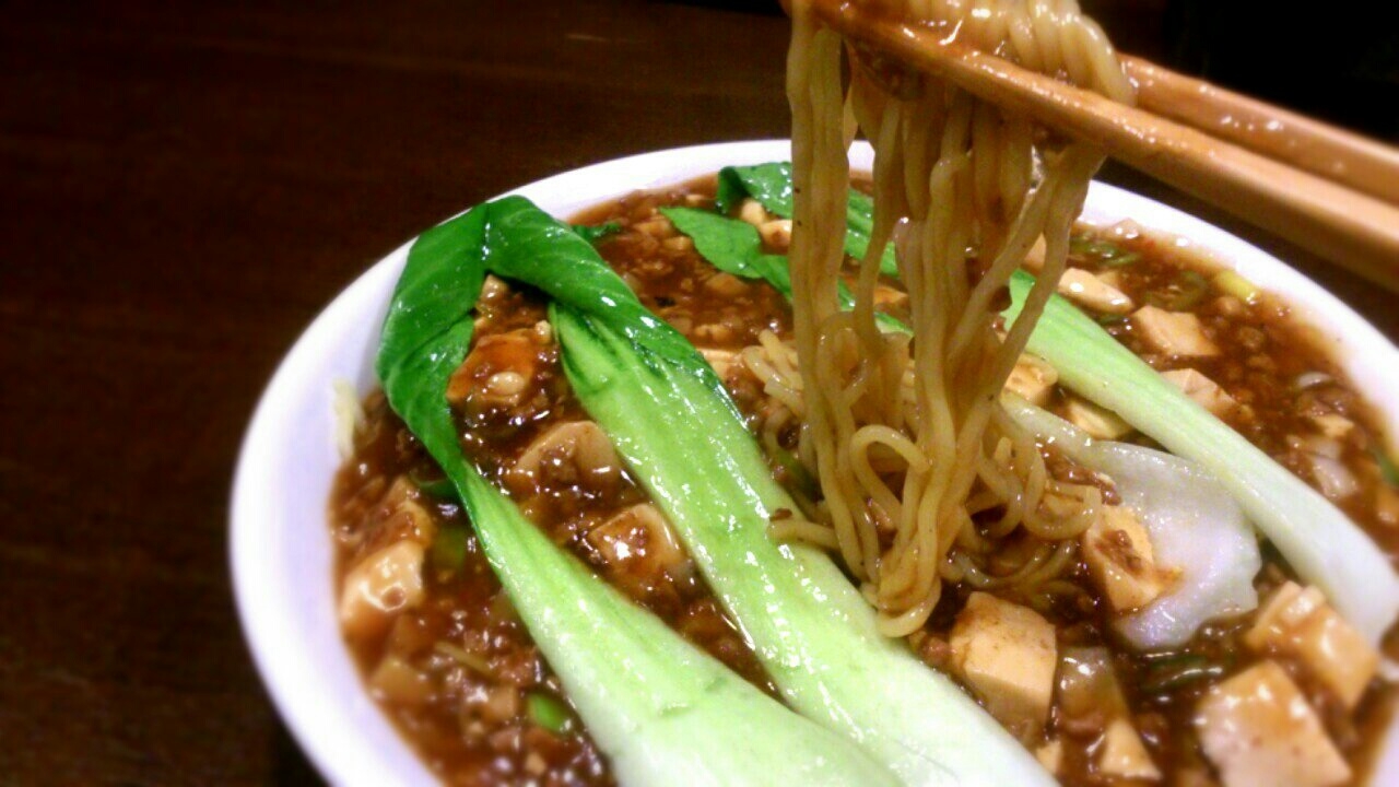 麺と麻婆豆腐の素敵な出会い！おいしい麻婆焼きそば