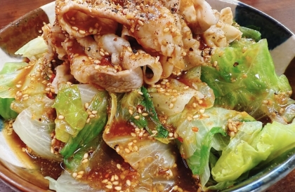 豚肉とレタスの炒め物
