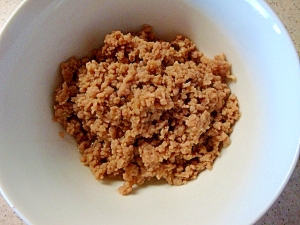 めんつゆのたれで 簡単生姜肉そぼろ レシピ 作り方 By Shimo9756 楽天レシピ