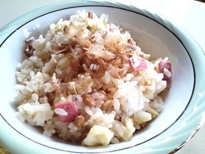 納豆はよく食べますが、納豆チャーハン、初めて作りました！美味しかったです。