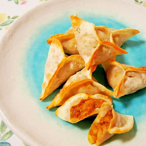 トースターで簡単 餃子の皮で じゃがいもサモサ レシピ 作り方 By 保健師の健康レシピ 楽天レシピ トースターで簡単 餃子の皮で じゃがいもサモサ レシピ 作り方 By 保健師の健康レシピ 楽天レシピ