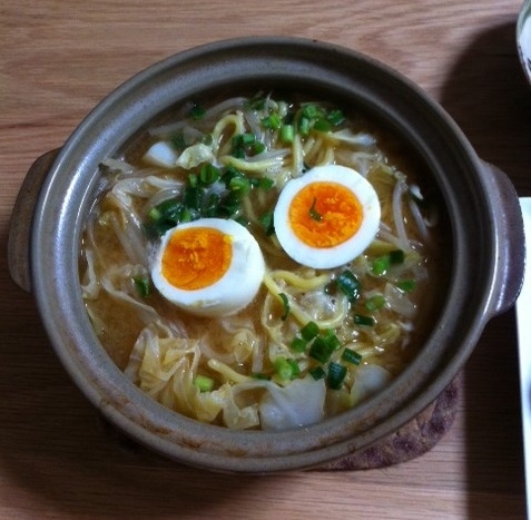 温まる～♪味噌煮込みラーメン☆