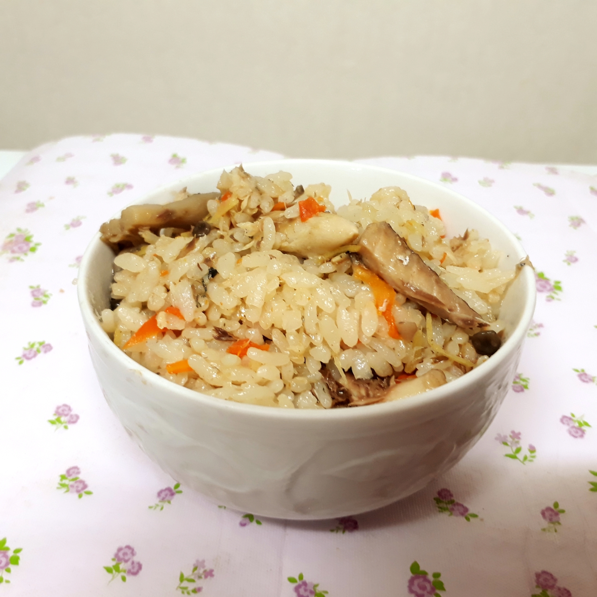 簡単！サバ缶の炊き込みご飯