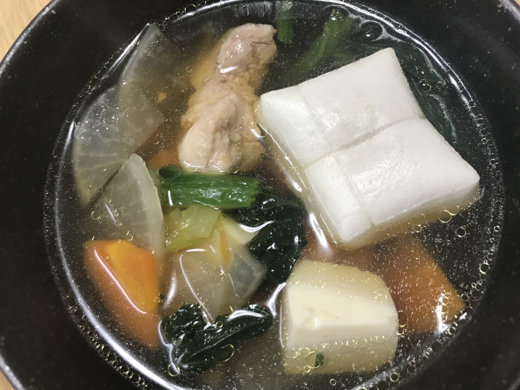 鶏肉のお雑煮