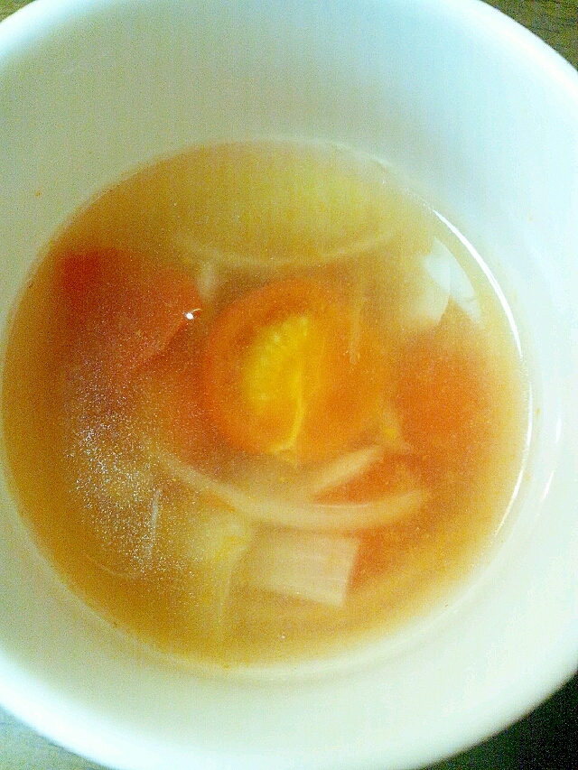 ミニトマトのスープ