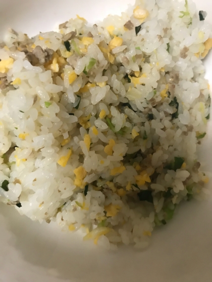 タネが余ってしまいどうしようと思って検索して作りました！普通に作るチャーハンより美味しかったです( ＾∀＾)