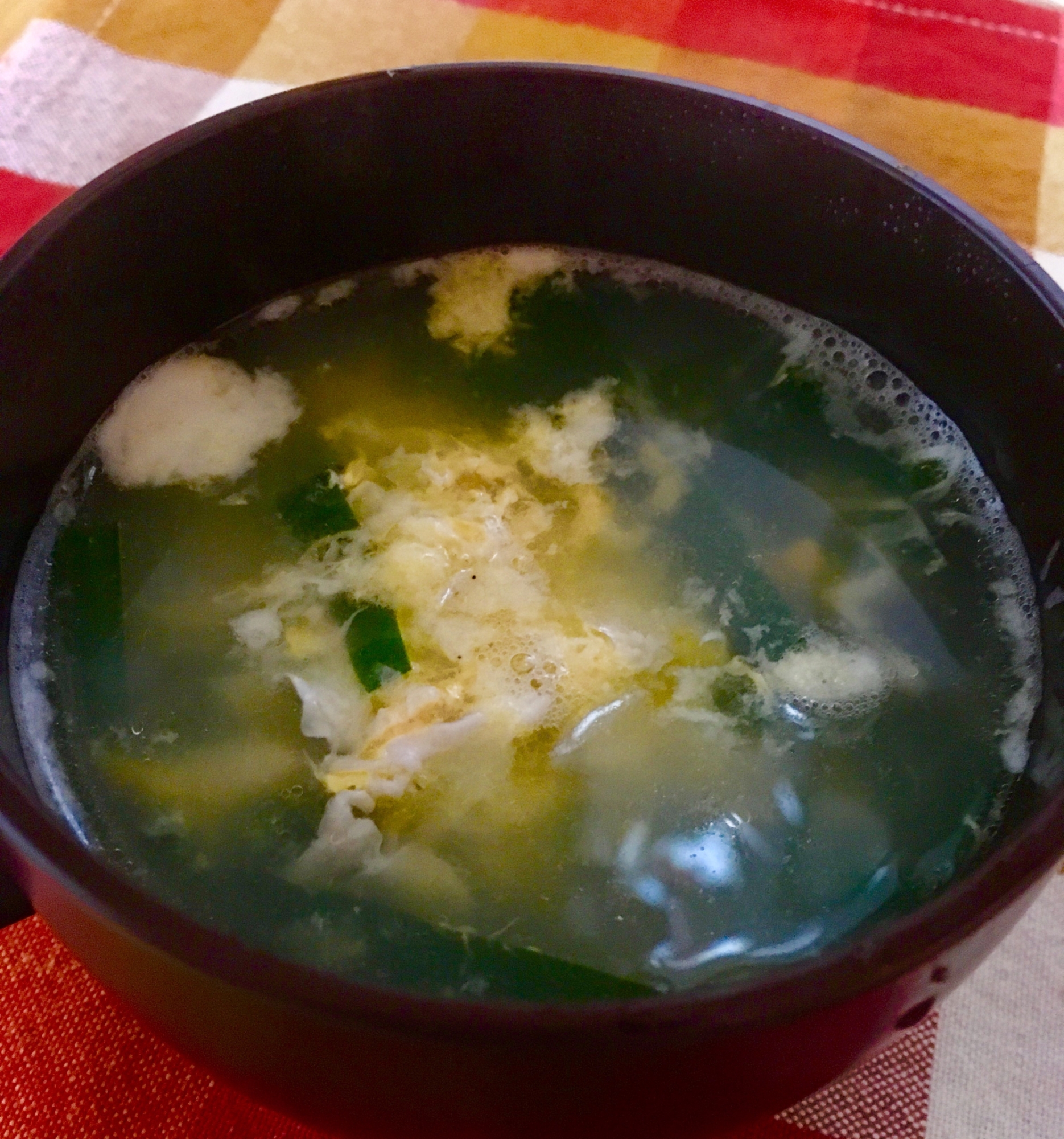 簡単♪ニラ玉スープ