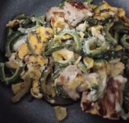 豆腐なし！シンプル簡単♡ゴーヤチャンプル
