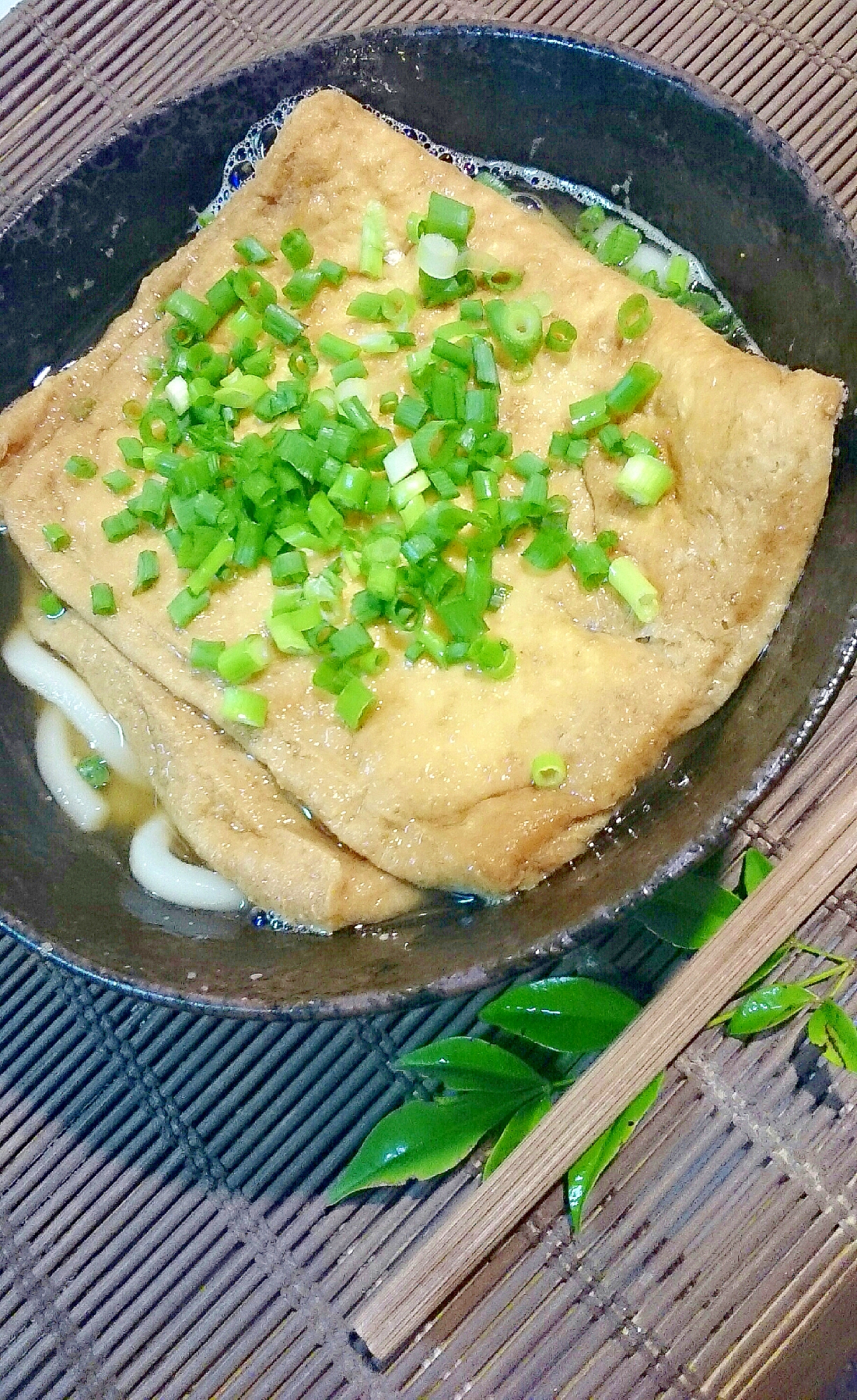 京あげで☆ジャンボきつねうどん