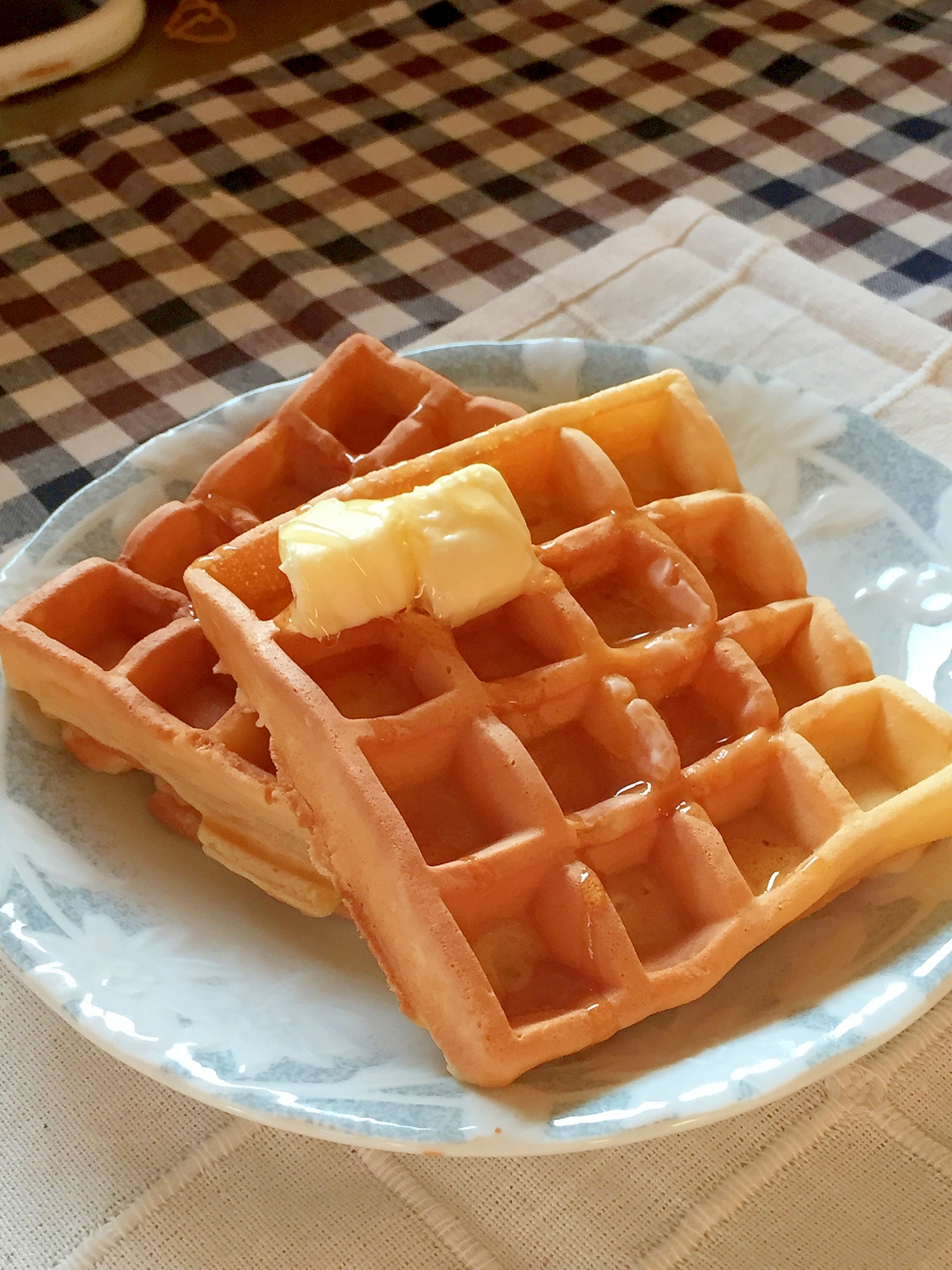 ふわふわ♡アメリカンワッフル