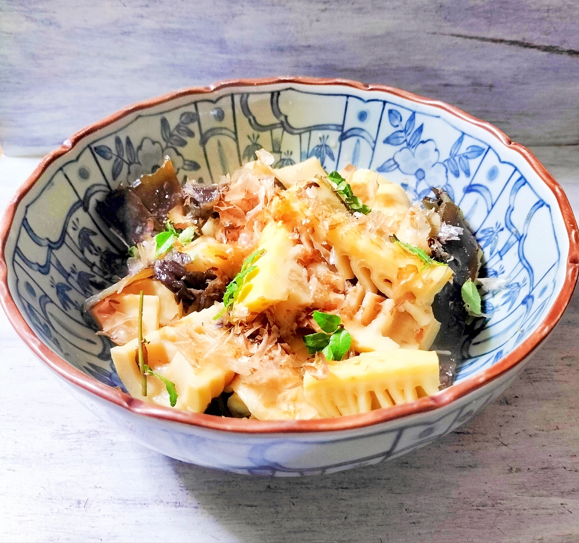 筍と木の芽の煮物✨炒り鰹がけで美味しさＵＰ♡