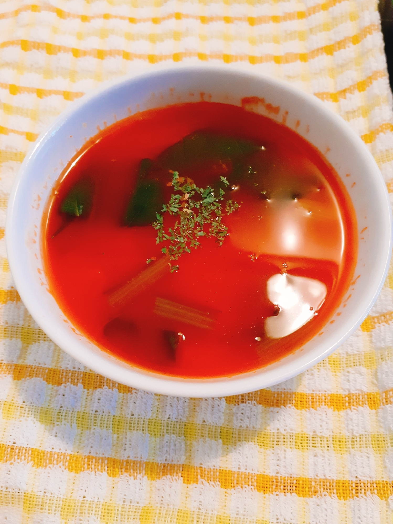 野菜たっぷりトマトABCスープ