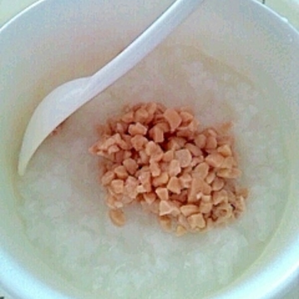 離乳食中期 挽き割り納豆のお粥 レシピ 作り方 By まめつぶすけ 楽天レシピ 離乳食中期 挽き割り納豆のお粥 レシピ 作り方 By まめつぶすけ 楽天レシピ