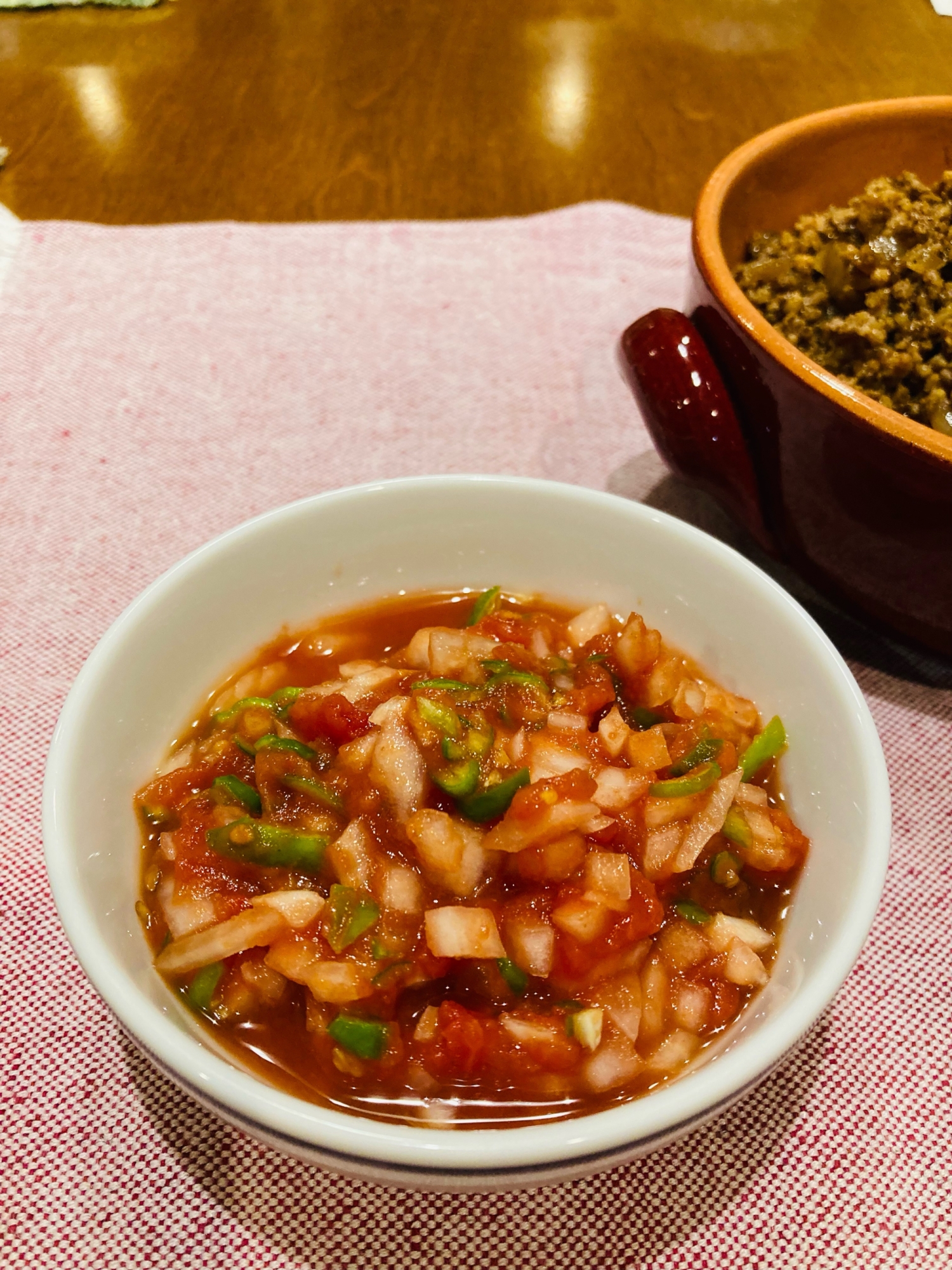 ♦️トマト缶とししとうで作る☆サルサソース