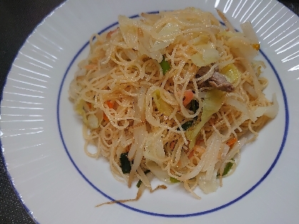 小エビ入り焼きビーフン