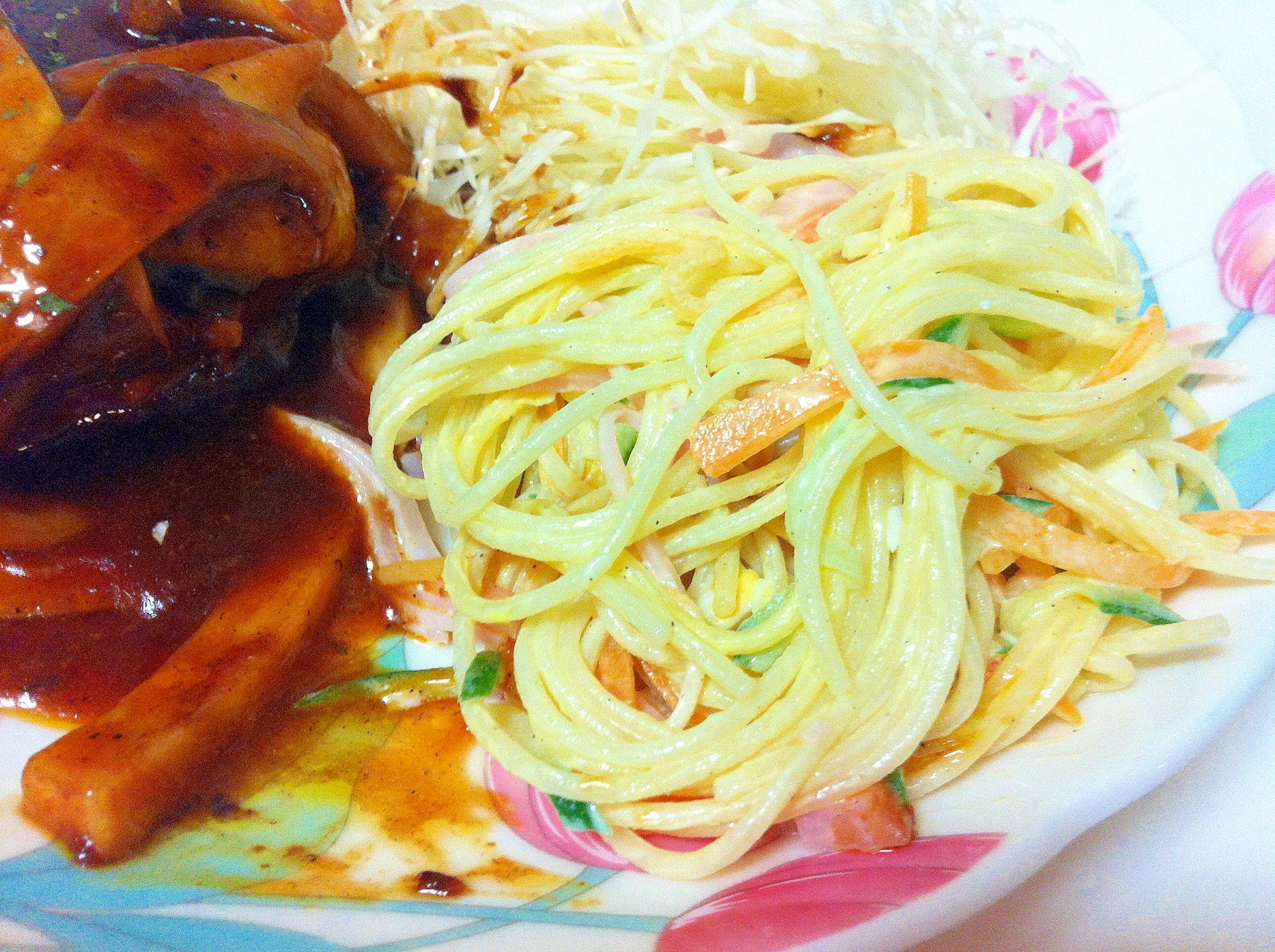 簡単!!時短サラスパ♪