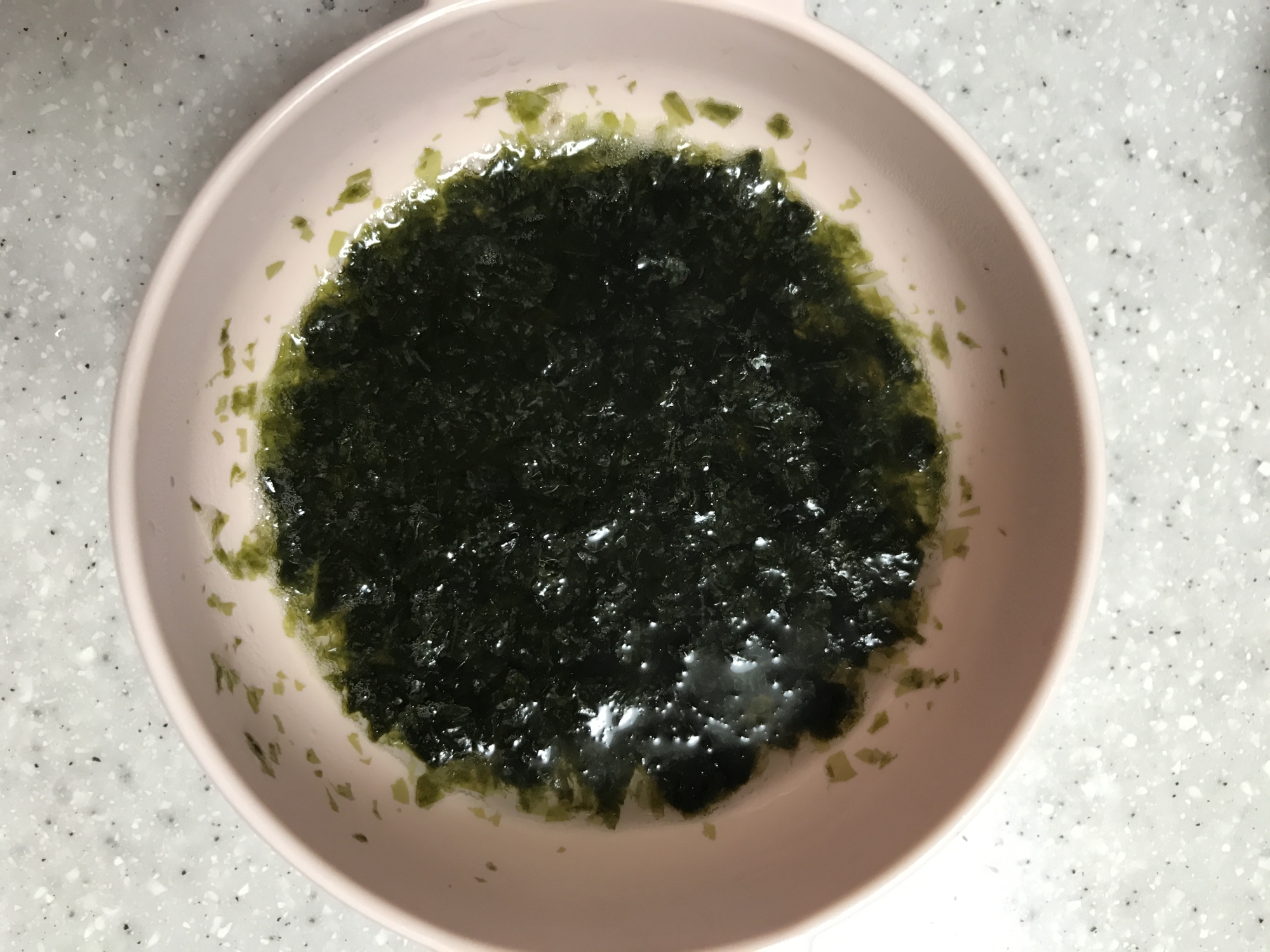 初めての海苔☆離乳食