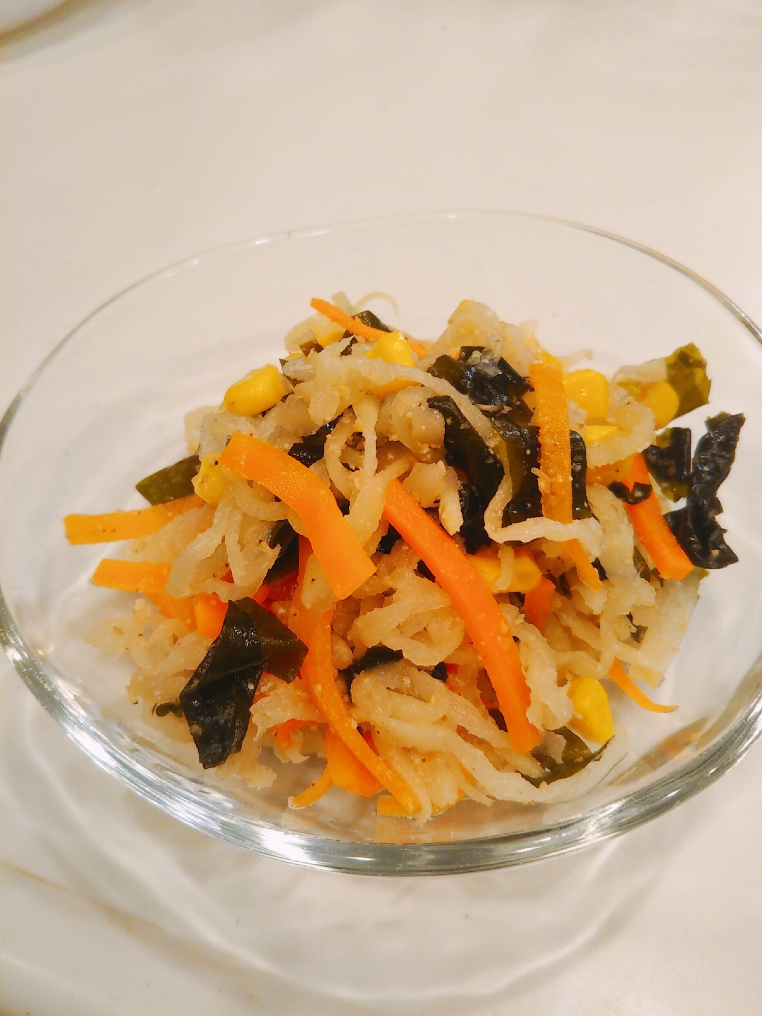 保育園で人気!切り干し大根の甘酢和え