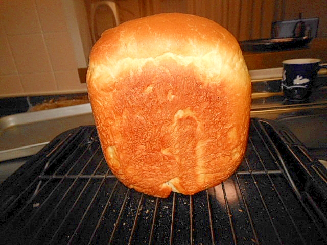 HBで大豆粉入り食パン