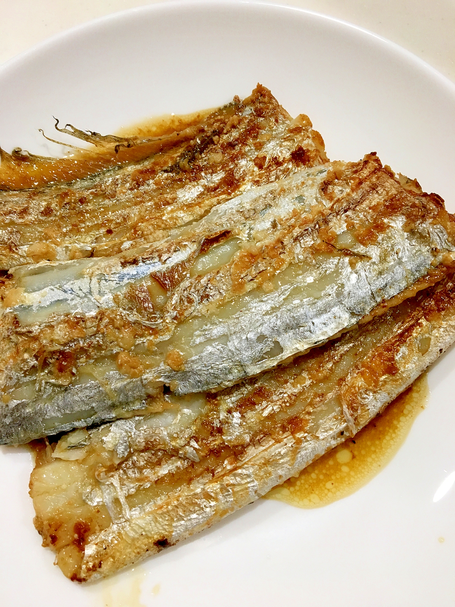 太刀魚のバター醤油焼き