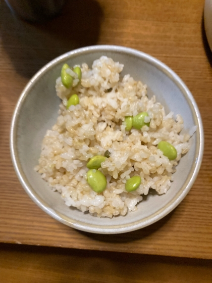 玄米入りご飯で作りました。美味しかったです。