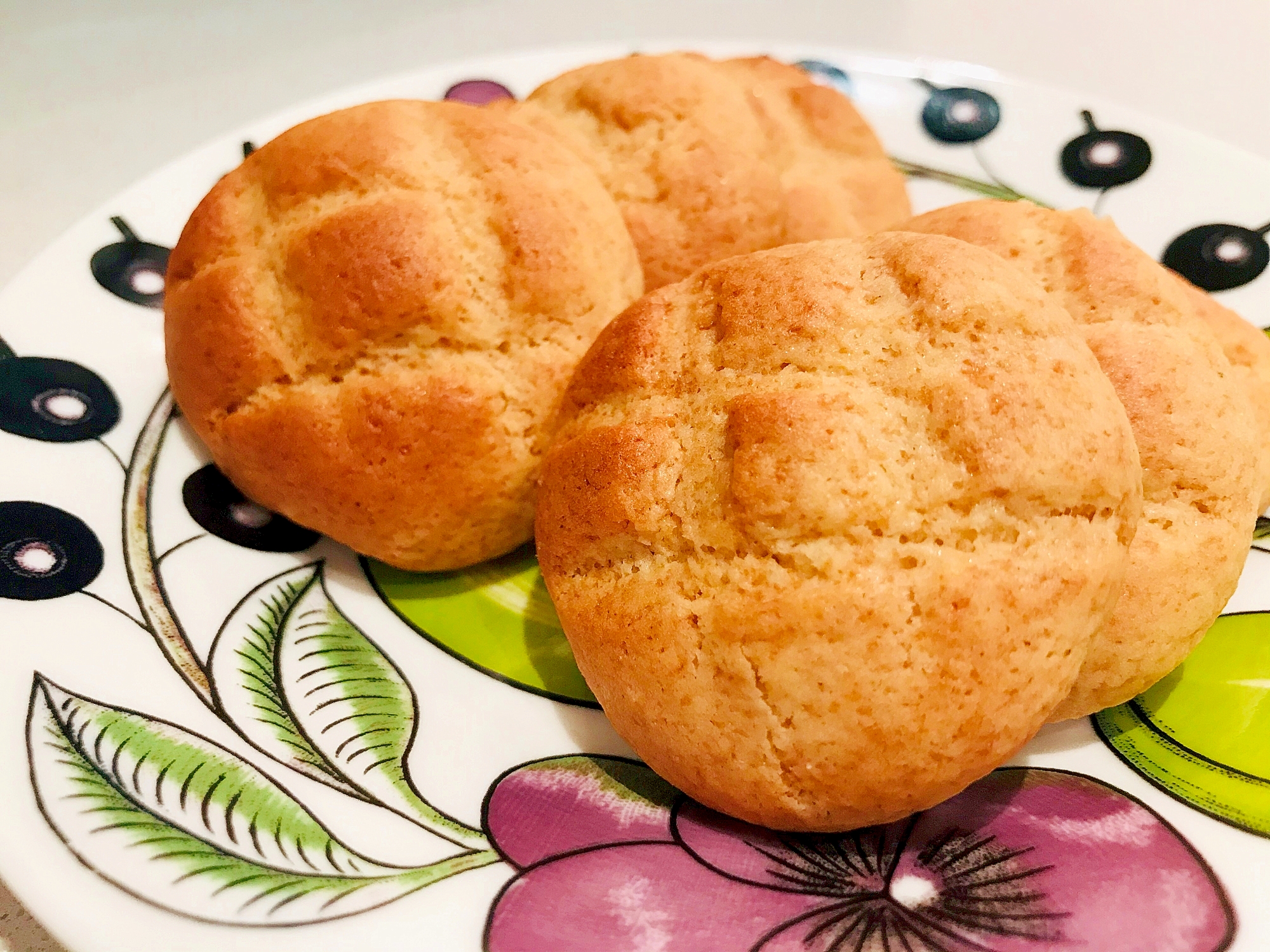 *バター香る♪HMでミニメロンパン*