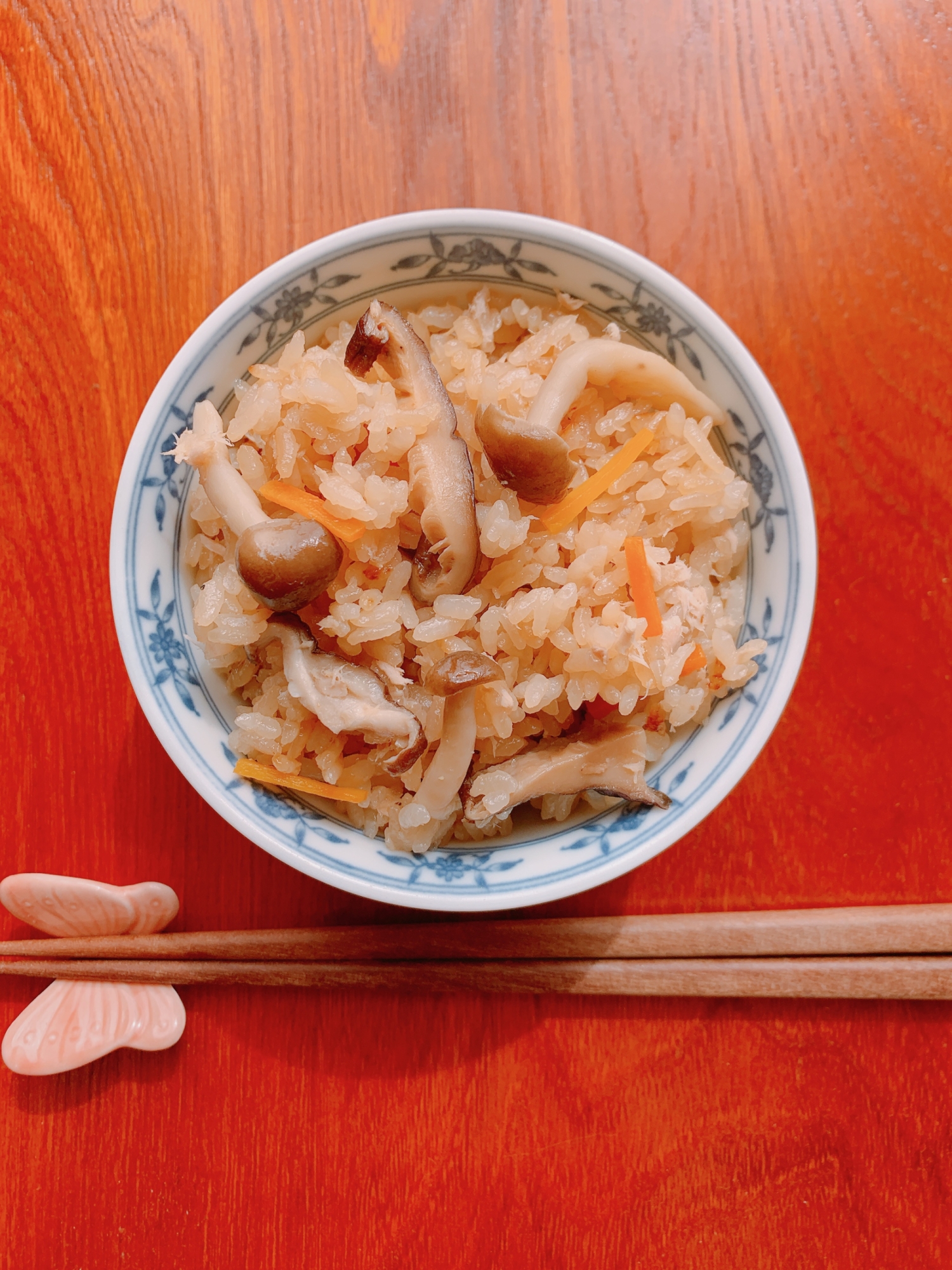 きのこたっぷり✨ツナの炊き込みご飯