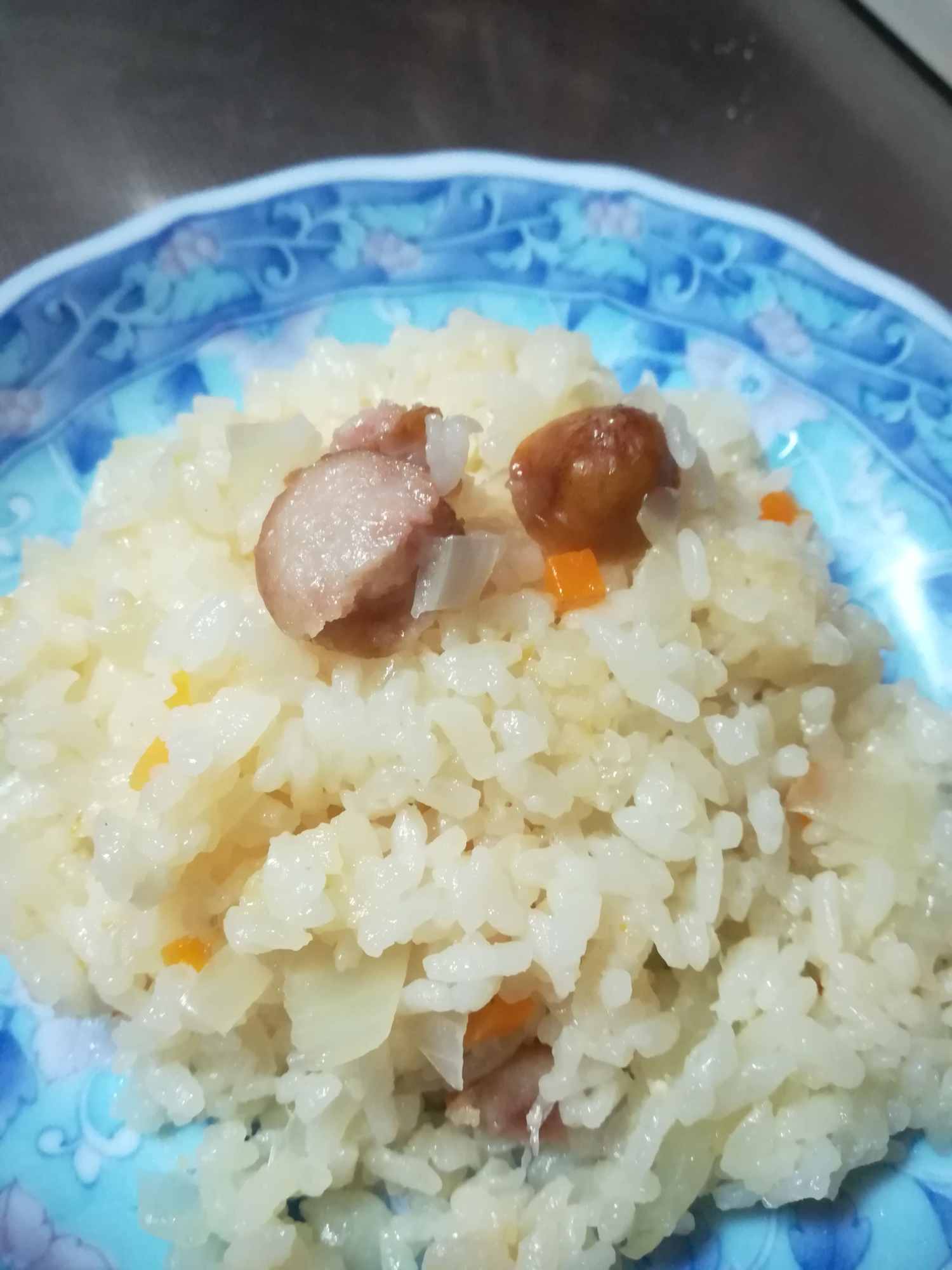 炊飯器で簡単ピラフ