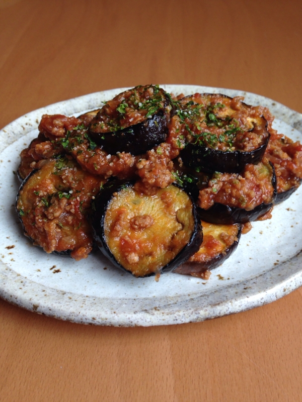 なすのミートソース煮 レシピ 作り方 By ちーたまちー 楽天レシピ